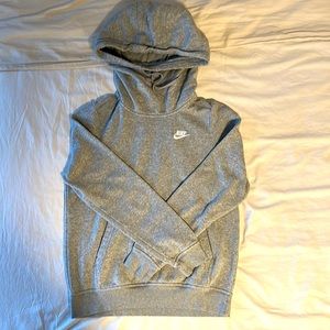 Nike Women’s Gray cowl neck hoodie